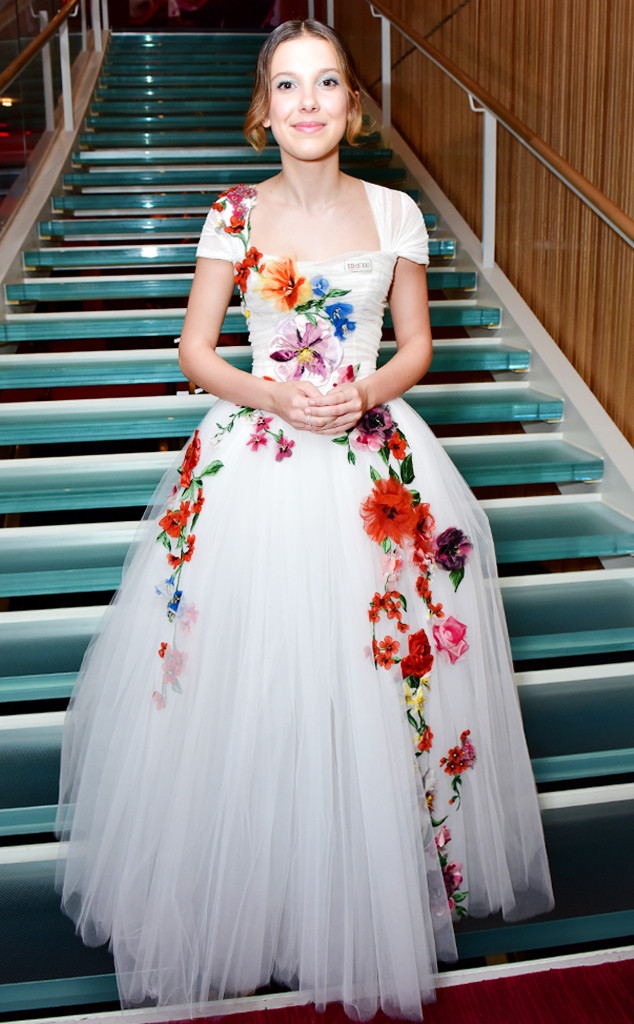 Channel Millie Bobby Brown s Spring Style With Prom Channel Millie Bobby Brown s Spring Style With Prom